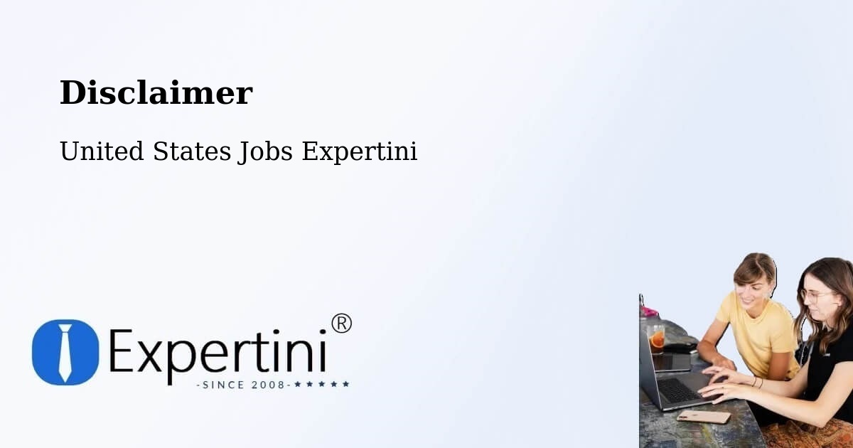 Disclaimer – Wickliffe - United States Jobs Expertini